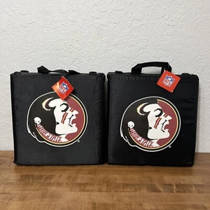 Vintage Lot Of 2 FSU Florida State University Seminoles Stadium Seat Cushions - Picture 1 of 11