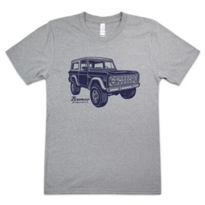 Classic Ford Bronco Graphic printed on Men's T-shirt - Picture 1 of 5