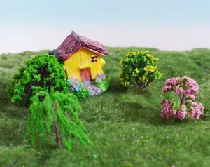 5 Pcs Miniature Trees With Dollhouse Craft Fairy Garden Decoration - Picture 1 of 3
