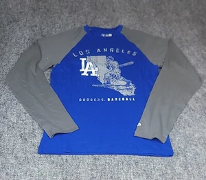 Los Angeles Dodgers MLB Baseball New Era Men's Longsleeve T-Shirt Size M Medium - Picture 1 of 8