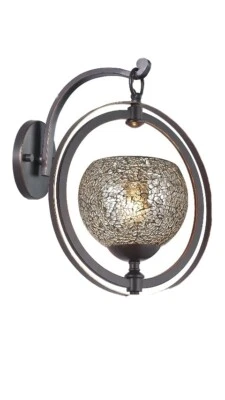 Woodbridge Lighting 13341MEB-M00WHT Circo 1-Luz Medio Colgante Metálico Brz (BB) Foto 1 de 2