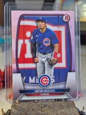 2023 Bowman 93 Seiya Suzuki Pink /175 - Cubs