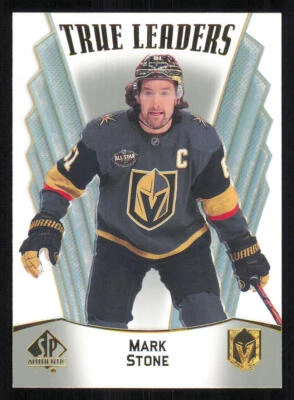 2021-22 SP Authentic True Leaders #TL18 Mark Stone - Image 1 of 2