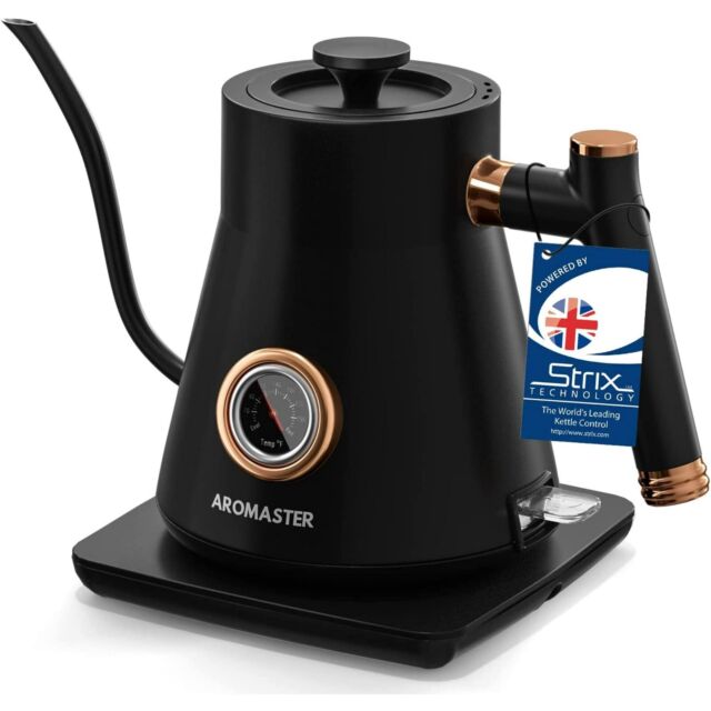 New in Box) Gooseneck Kettle with temperature control, ultra fast boiling electric  kettle for coffee/tea, 100% stainless steel, 5 variable presets, l for Sale  in Sugar Land, TX - OfferUp