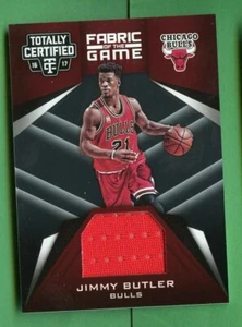 JIMMY BUTLER 2016-17 GIOCO DI BASKET TOTALMENTE CERTIFICATO INDOSSATO RELIC CHICAGO BULLS - Foto 1 di 2