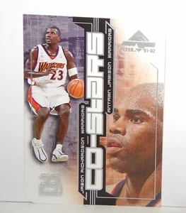 Warriors 2001-02 Fleer Marquee Co-Stars Jason Richardson Antawn Jamison #9CS - Picture 1 of 4