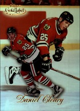 1998-99 Topps Gold Label Class 1 Blackhawks Hockey Card #38 Daniel Cleary