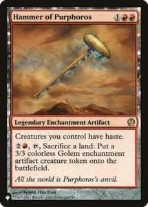MTG Hammer of Purphoros 124 Rare The List - Picture 1 of 1