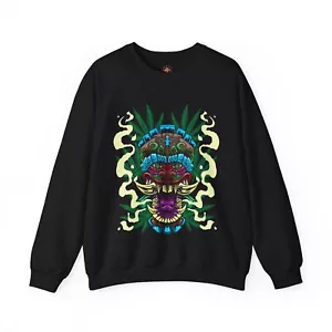 Sudadera Demon Funny Cannabis 420 Stoner Smoker Punk Hipster Weed Lover Regalo - Imagen 1 de 41