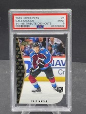2019-20 CALE MAKAR UPPER DECK 1994-95 SP TRIBUTE DIE CUT RC #1 PSA 9 MINT! HOT