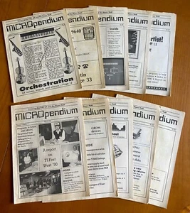 Lot of (10) Issues MICROpendium Magazine TI-99/4A  March-Nov 1990 March 1991 - Picture 1 of 11