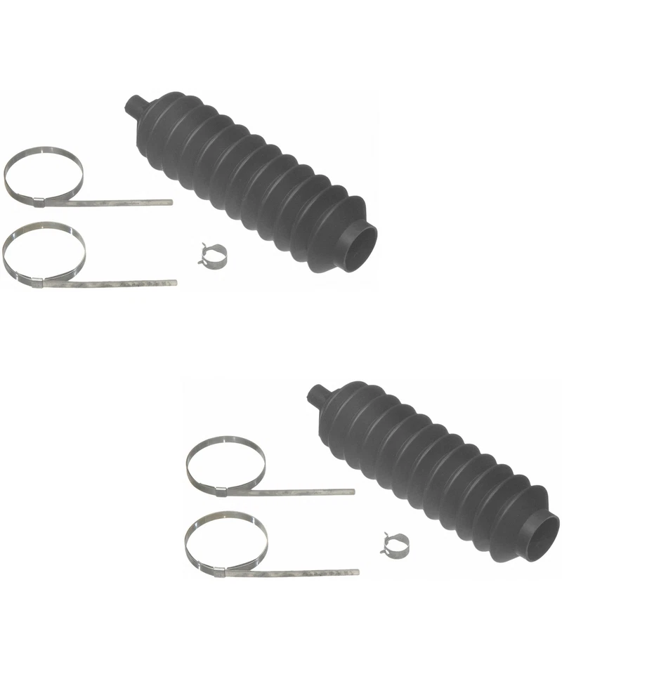 Conjunto de 2 pares driver rack esquerdo e kit de fole de pinhão para Pontiac Firefly 85-91 Moog - Imagem 1 de 1