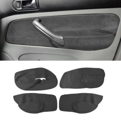 Leather Door Cardboard Armrest Door Trim Panel For VW Golf 4 MK4 98- 2005 - Image 1 of 4
