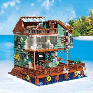 Sea Room Villa Building Blocks House Set - Picture 1 of 6