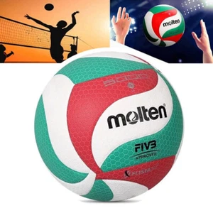 Pelota de entrenamiento de competición de cuero PU suave al tacto #5 V5M5000 de voleibol fundido de Estados Unidos - Imagen 1 de 9