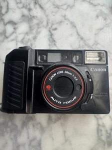 Canon Sure Shot 35mm Point & Shoot Auto Focus Camera 38mm 1:2.8 Untested - Picture 1 of 7