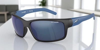 ARNETTE AN4202 226855 Rubber Black Blue Mirror Blue 62 mm Men's Sunglasses - Image 1 of 4