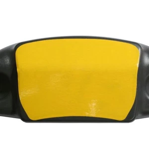 Nummerntafel Klebefolie Gelb für Heckauffahrschutz, Auffahrschutz - Bild 1 von 1