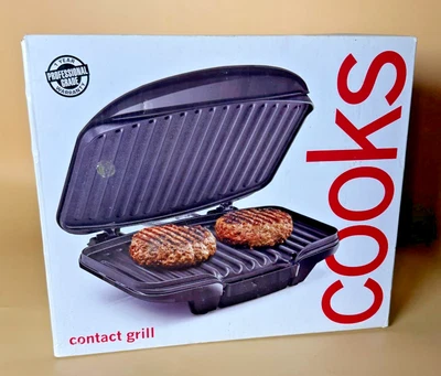 Parrilla eléctrica interior antiadherente Cooks JCPenney Home Contact Grill nueva caja abierta Foto 1 de 4