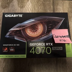 GIGABYTE GeForce RTX 4070 Eagle OC V2 12GB Graphics Card GV-N4070EAGLE OCV2-12GD - Picture 1 of 3