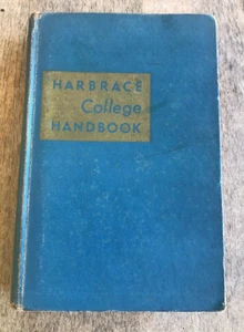 HARBRACE COLLEGE HANDBOOK ~ JOHN HODGES ~ 1948 ~ STUDENT THEMES CORRECTION GUIDE - Bild 1 von 9