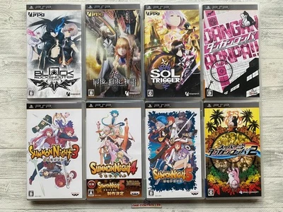 SONY PSP Black & Sol Trigger & Saigo no Yakusoku & Summon Night & Dangan ronpa - Image 1 of 4