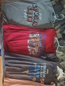 Carters And Cat & Jack LOT Of Short Sleeved Shirts Size 7 Boys - Picture 1 of 3