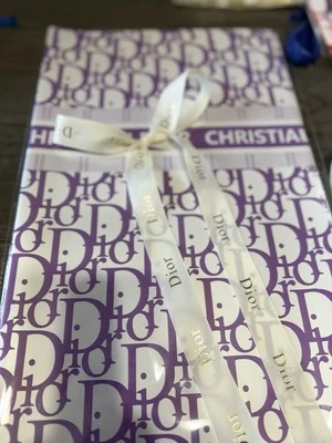 "Juego de envoltura floral de lujo - 10 hojas impresas + cinta de 5 yardas" Foto 1 de 2