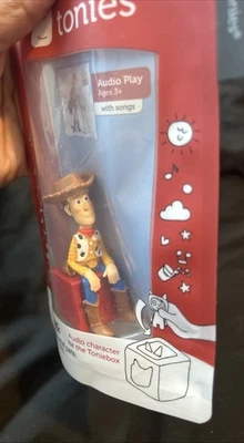 TOTALMENTE NUEVO Tonies Woody Audio Play Personaje de Disney y Pixar's Toy Story Foto 1 de 4