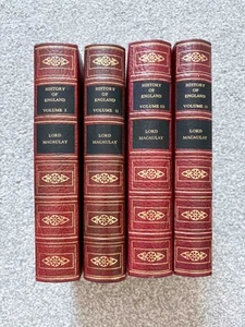 The History of England Heron | Lord Macaulay Heirloom Edition Full Set 1967 RARE - Bild 1 von 7