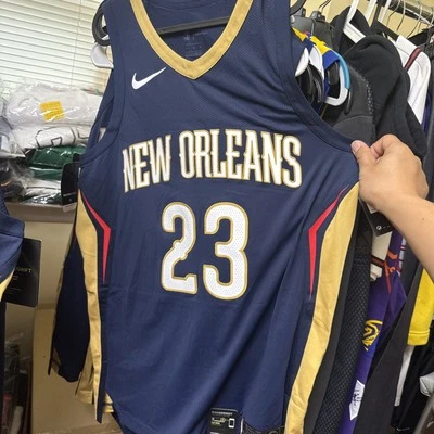 Anthony Davis Jersey Nike Jordan 44 Authentic Large New Orleans Pelicans NBA - Image 1 of 4