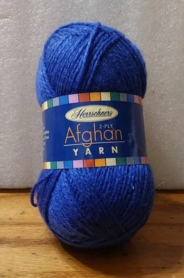Herrschners 2-Ply Fine Afghan Yarn 1 Skein Midnight 2oz 220 Yrds - Image 1 of 3