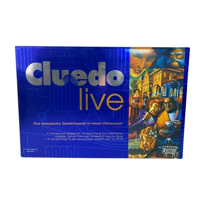 CLUEDO live 2004 - Hasbro Parker elektronisches Brettspiel Gesellschaftsspiel - Bild 1 von 4