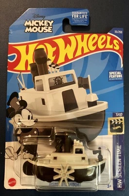 Hot Wheels Disney Steamboat HW Screen Time 3/10 35/250 - Image 1 of 4