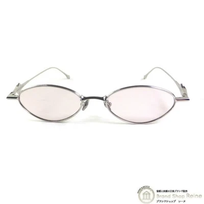 Óculos de sol GENTLE MONSTER BOLD Eden oval armação prata designer de lentes rosa - Imagem 1 de 4