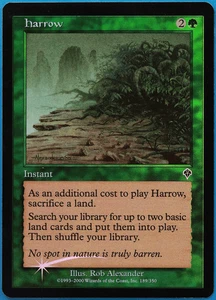 Harrow FOIL Invasion PLD Green Common MAGIC GATHERING CARD (ID# 505583) ABUGames - Picture 1 of 2