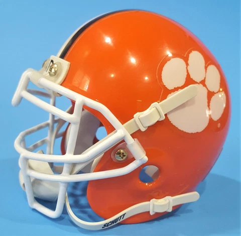 Clemson Tigers Schutt Mini Helmet 3 5/8 Go Tigers! Cover