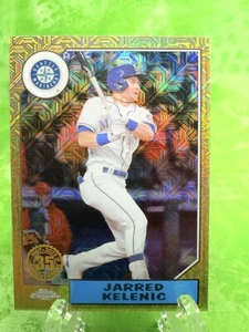 Jarred Kelenic - Gold Mojo - 2022 Topps Chrome #T87C2-57 Seattle Mariners  - Picture 1 of 11