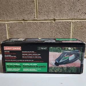 Vintage Craftsman 6v Cordless 4" Grass Sheer 7174147 Model Sears - Picture 1 of 5