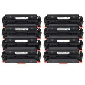 8 Toner Cartridges (Set) for HP Colour LaserJet Pro M454dn, M454dw, MFP M479dw - Picture 1 of 1