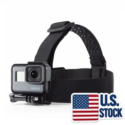 CÁMARA REFLEX Correa de montaje en cabeza compatible con GoPro Hero 13-3, DJI, Insta360 Foto 1 de 4