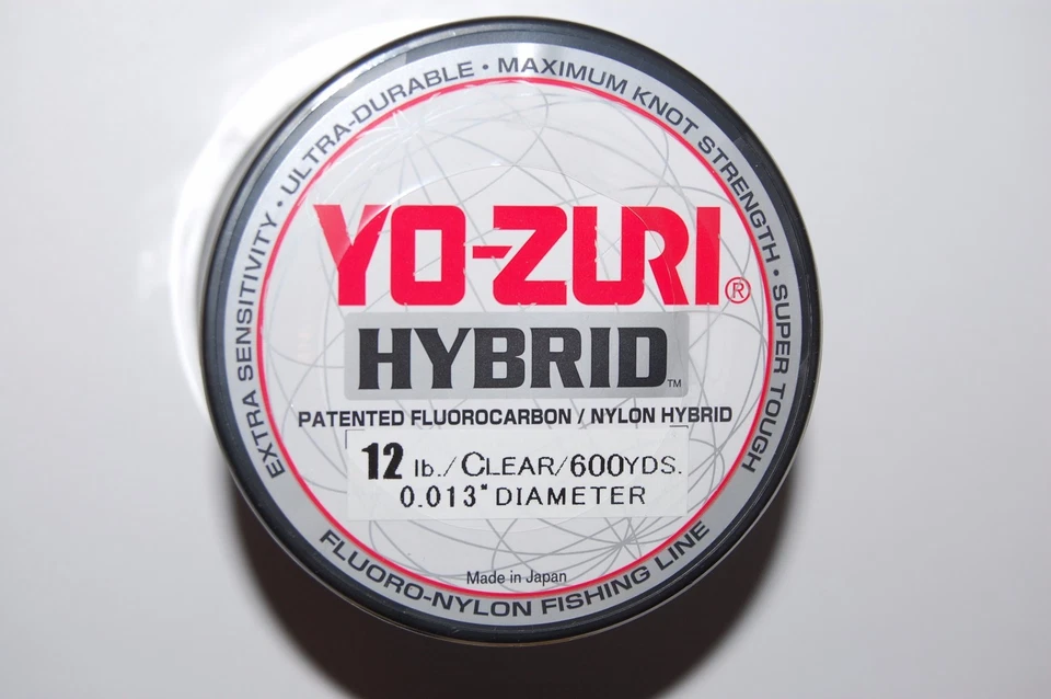 Yo-Zuri Hybrid Clear 600 Yards Monofilament Fishing Line