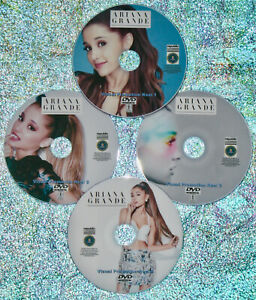 ARIANA GRANDE 78 Music Videos Collection 4 DVD Set 2011-2021 FREE SHIPPING 34+35
