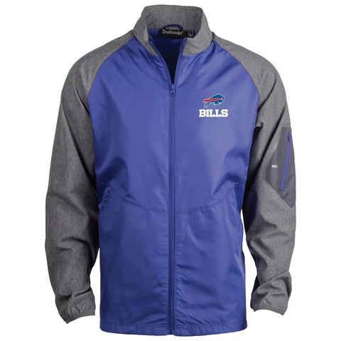 Buffalo Bills Full Zip Lightweight Jacket, Hurricane Cover
