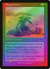 Sluggishness FOIL Urza's Legacy PLD Red Common MAGIC GATHERING CARD ABUGames