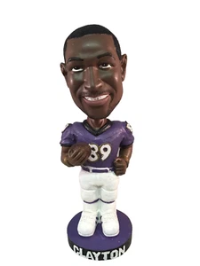 MARK CLAYTON BALTIMORE RAVENS VINTAGE CITGO BOBBLEHEAD SGA - Picture 1 of 3