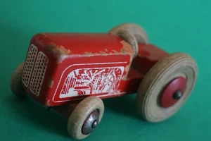 Vintage Hanse (Lego Denmark) 1950's Wooden Tractor - Rare Item/ Good Condition - Picture 1 of 6