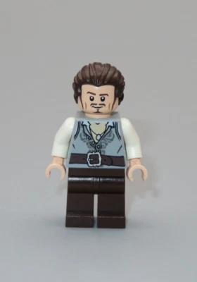 Lego Will Turner minifigura Piratas del Caribe 4184 4182 4183 Foto 1 de 3