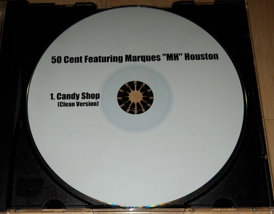 50 CENT feat. MARQUES HOUSTON - Candy Shop - Remix US PROMO CD RAP Hip Hop R&B💥 - Bild 1 von 3