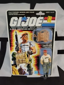 Outback 1987 V1 34 Back G.I. JOE COBRA Vintage Original NUEVO SELLADO SIN USAR, EN CAJA - Imagen 1 de 4